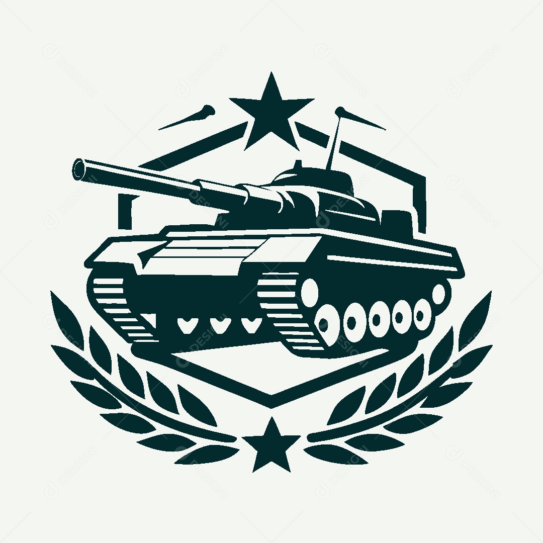 Modelo de Logo de Tanque de Vetor EPS