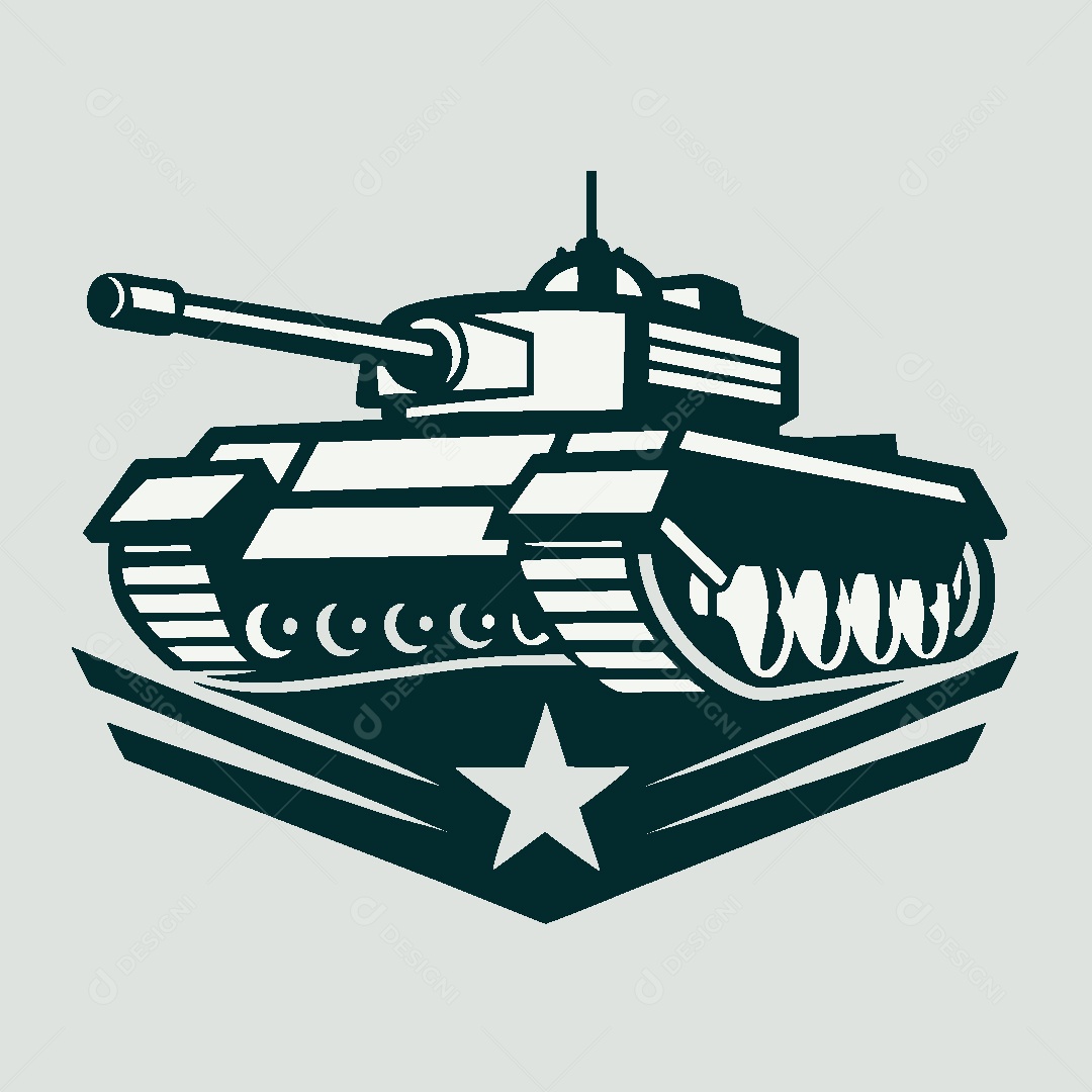 Modelo de Logo de Tanque Vetor EPS
