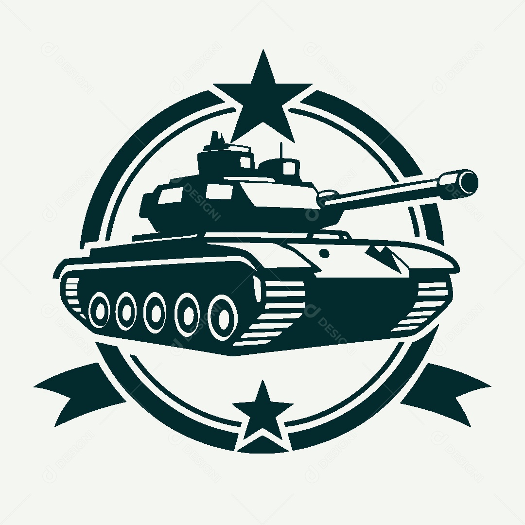 Modelo de Logo de Tanque Vetor EPS