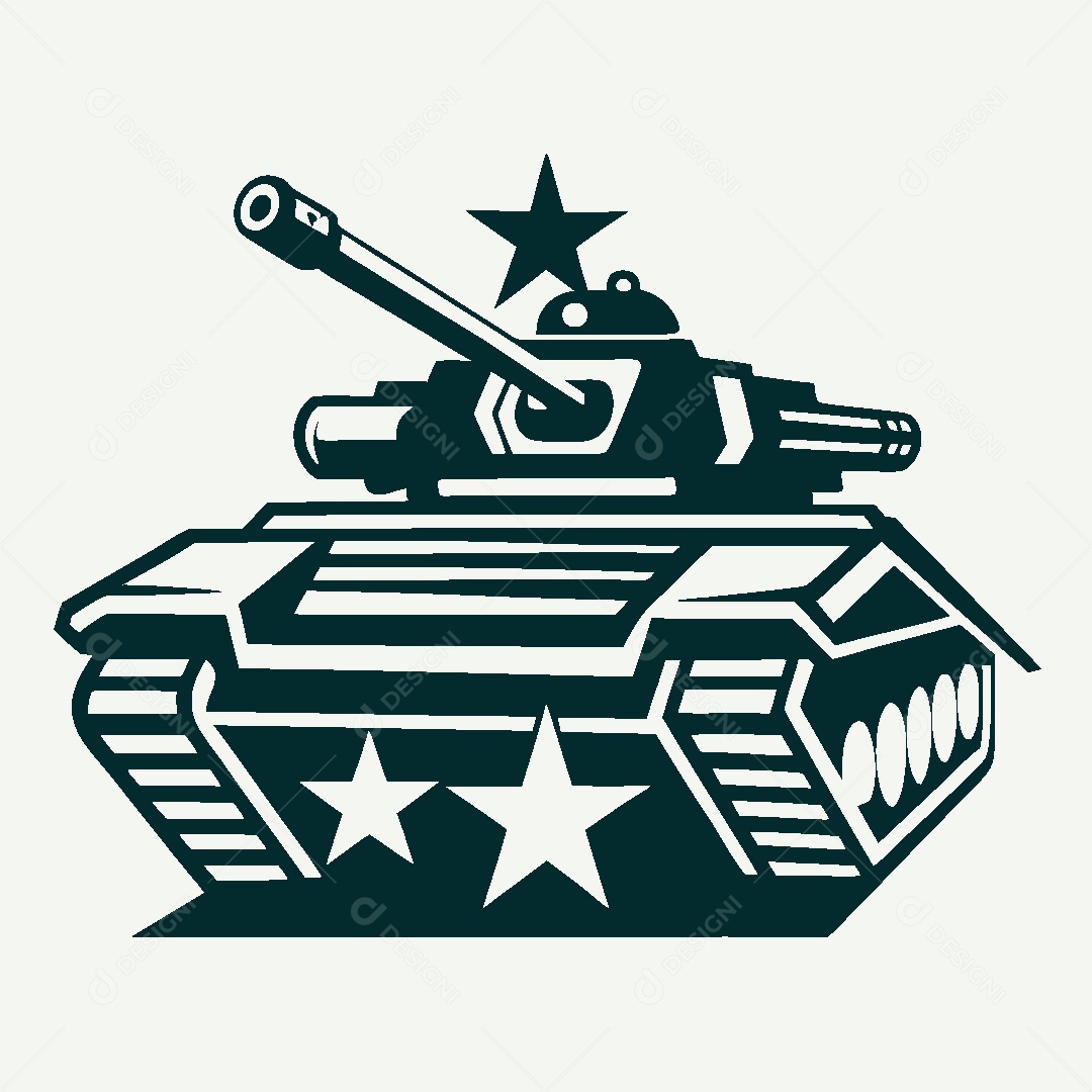 Modelo de Logo de Tanque Vetor EPS