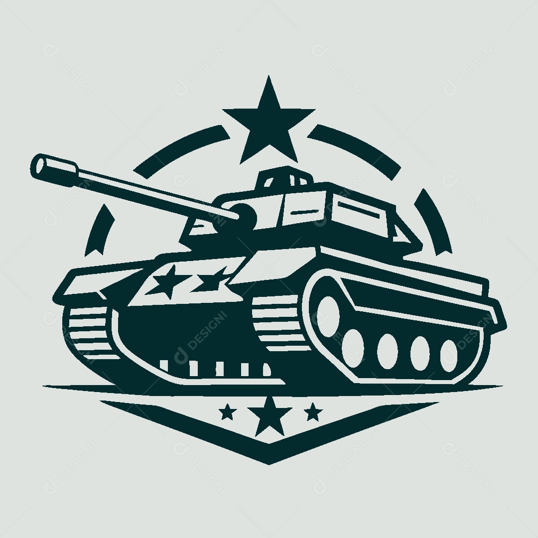 Modelo de Logo de Tanque Vetor EPS