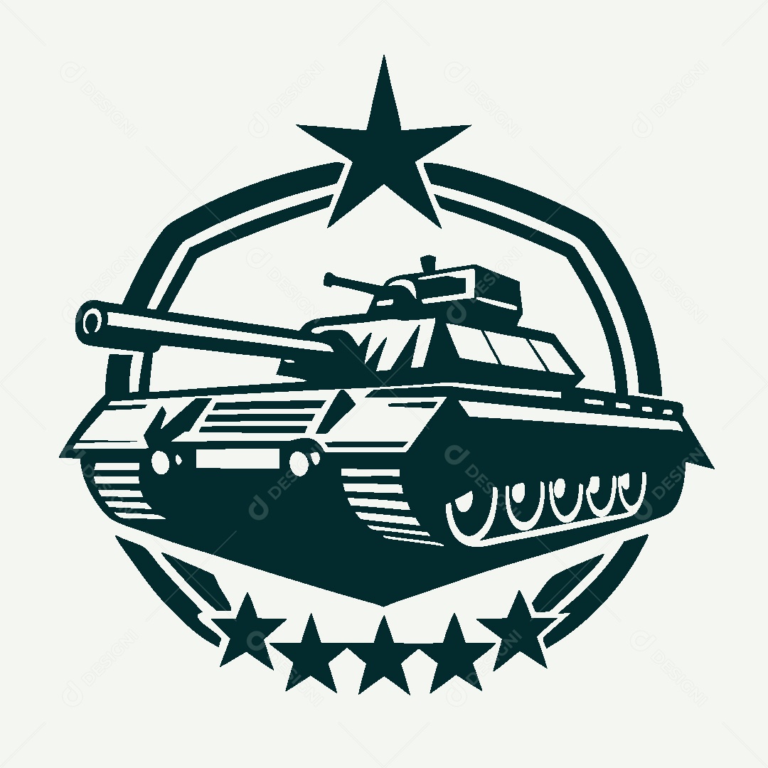 Modelo de Logo de Tanque Vetor EPS
