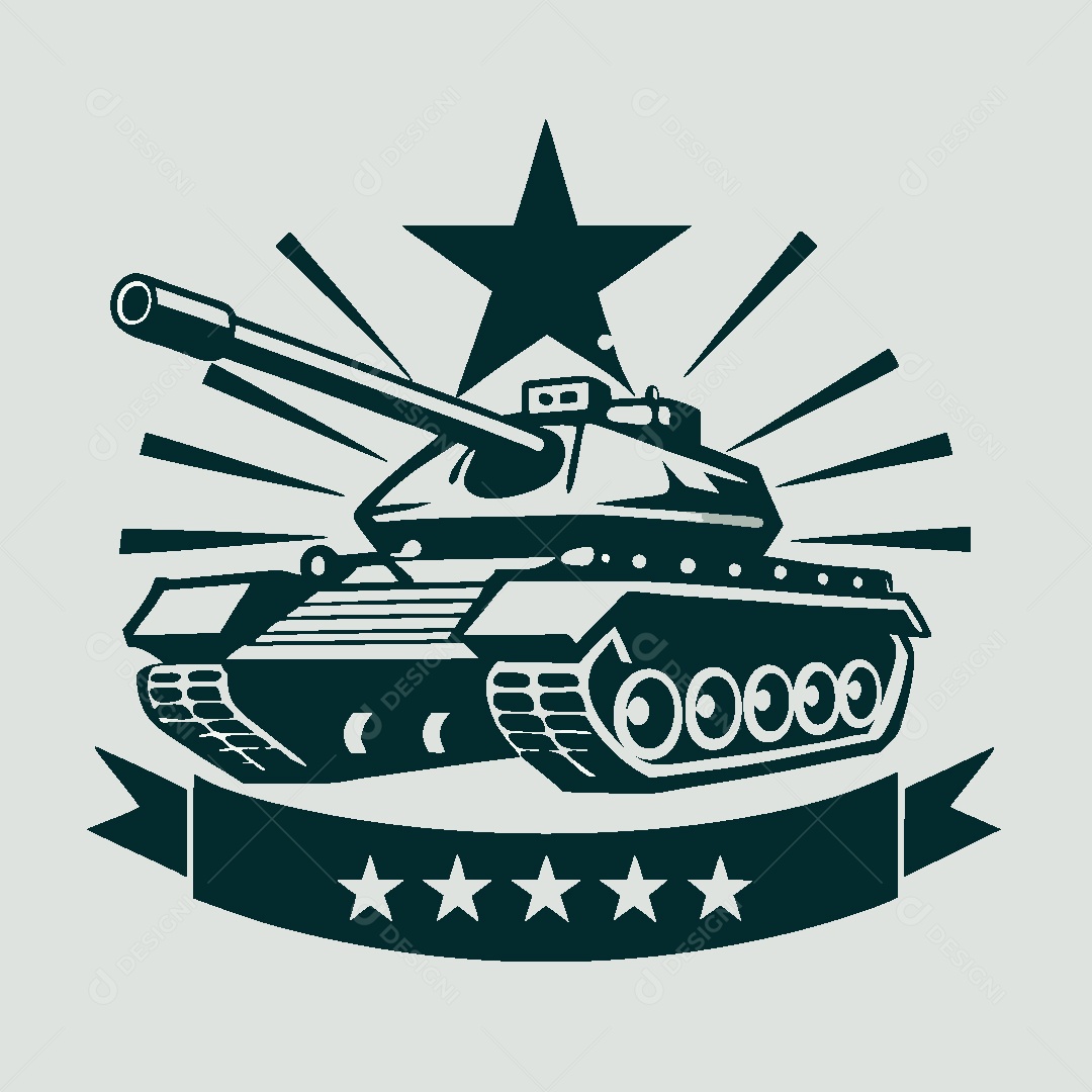 Modelo de Logo de Tanque Vetor EPS
