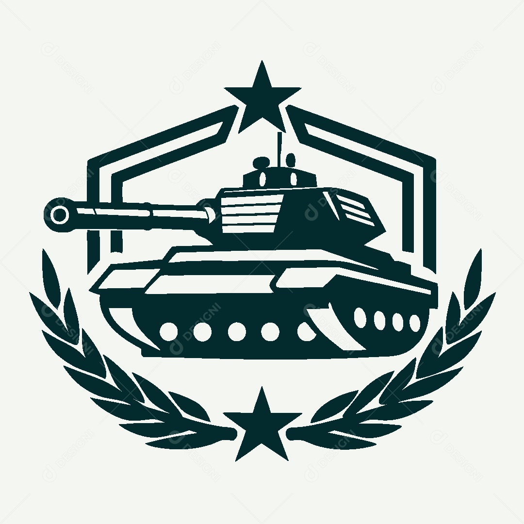Modelo de Logo de Tanque Vetor EPS