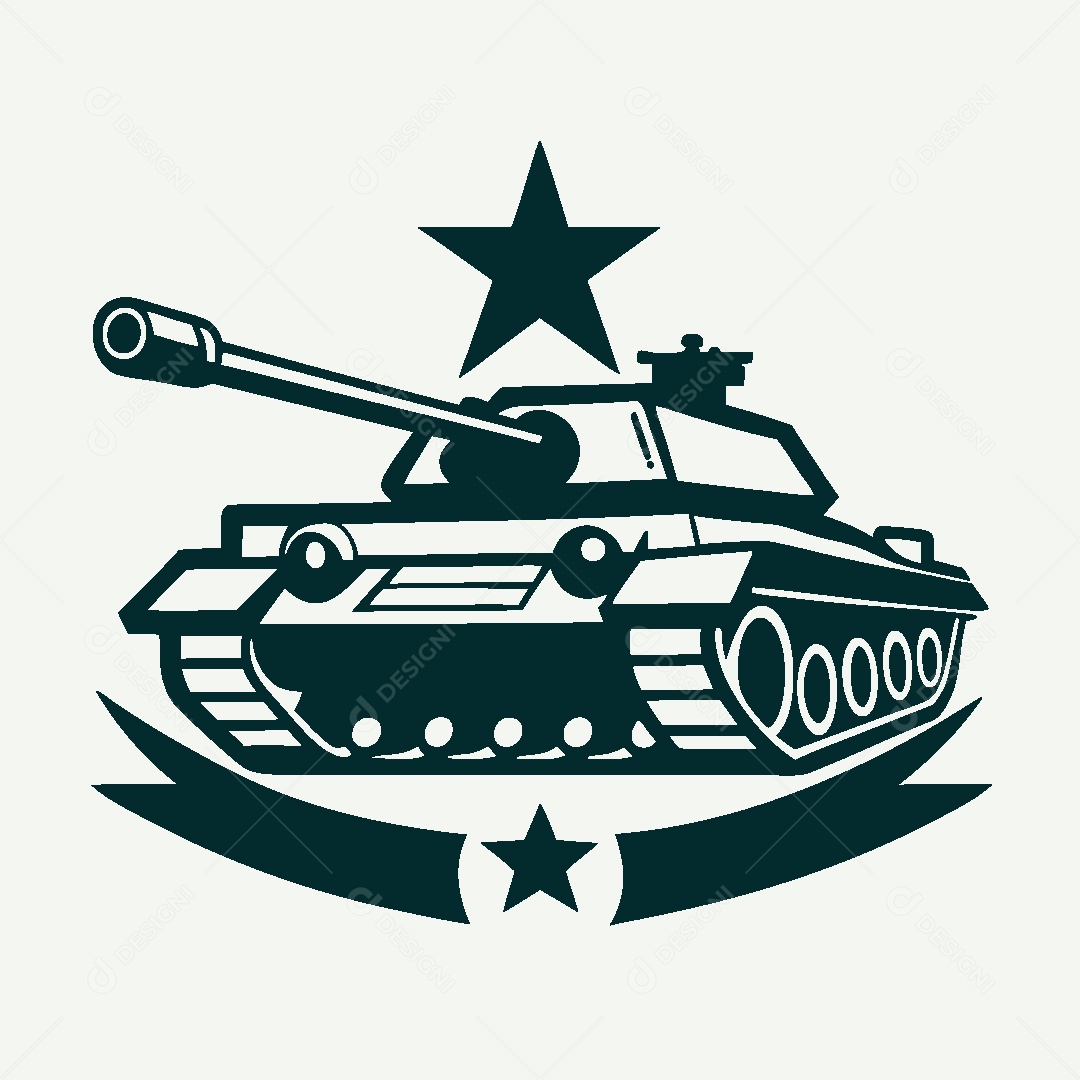 Modelo de Logo de Tanque Vetor EPS