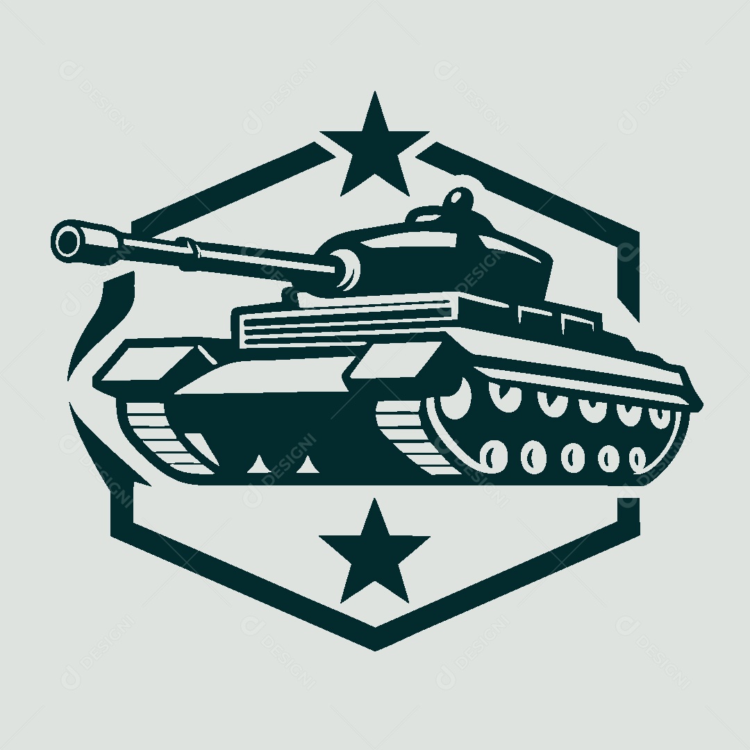 Modelo de Logo de Tanque Vetor EPS