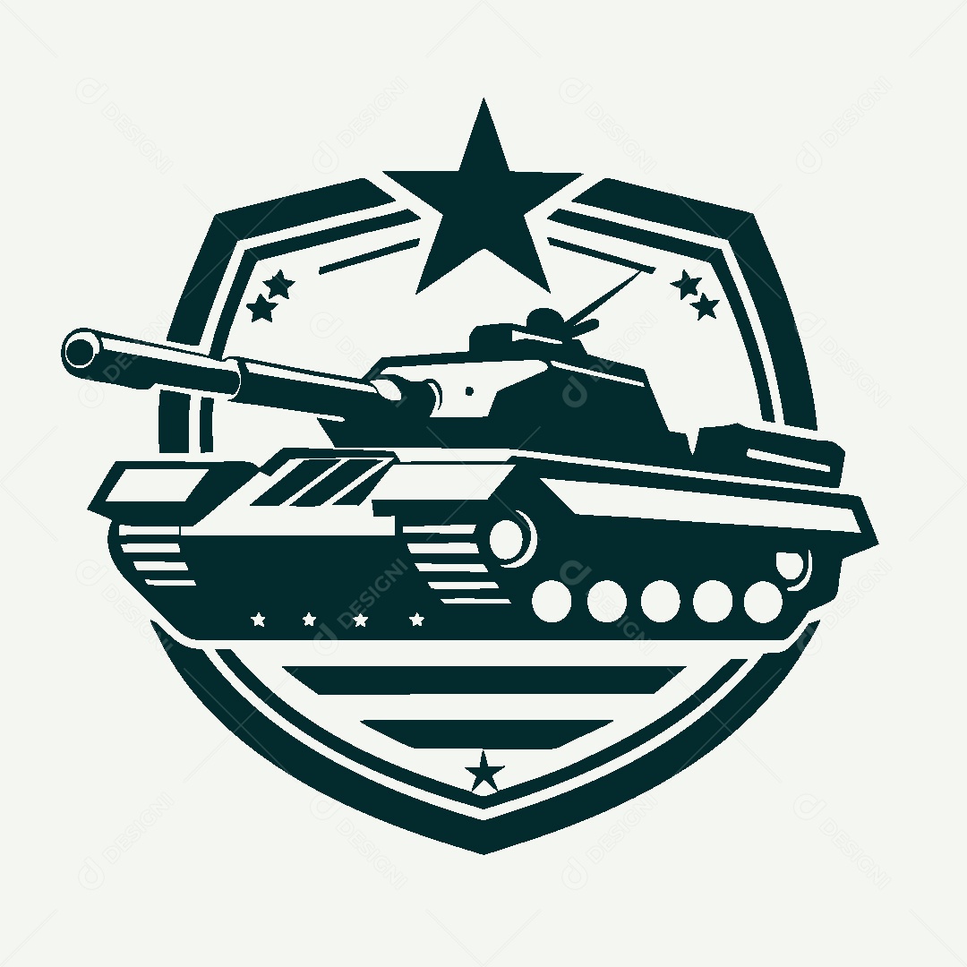 Modelo de Logo de Tanque Vetor EPS