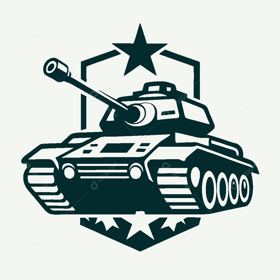 Modelo de Logo de Tanque Vetor EPS