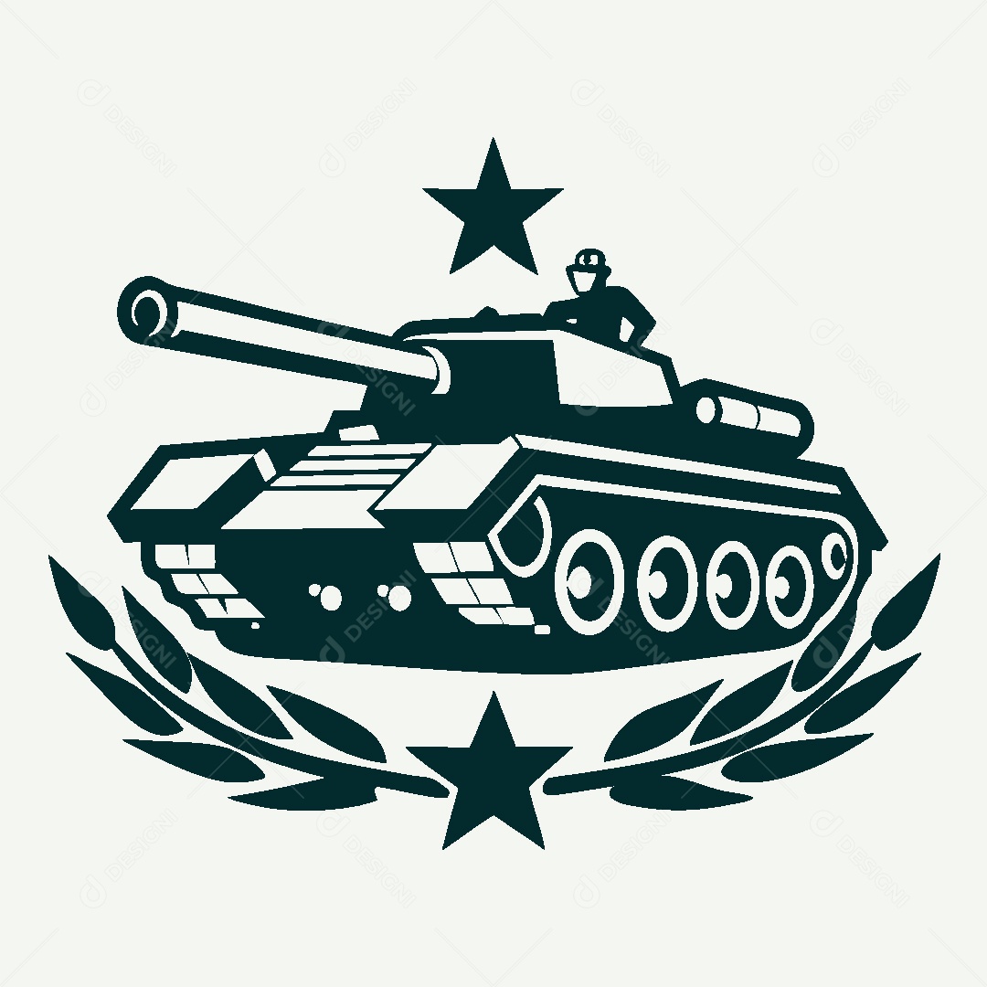 Modelo de Logo de Tanque Vetor EPS