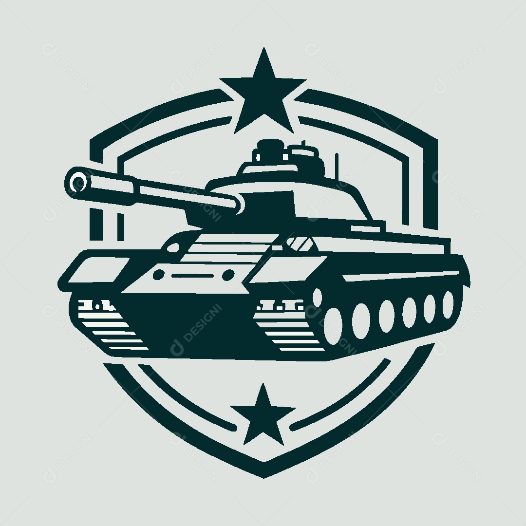 Modelo de Logo de Tanque Vetor EPS