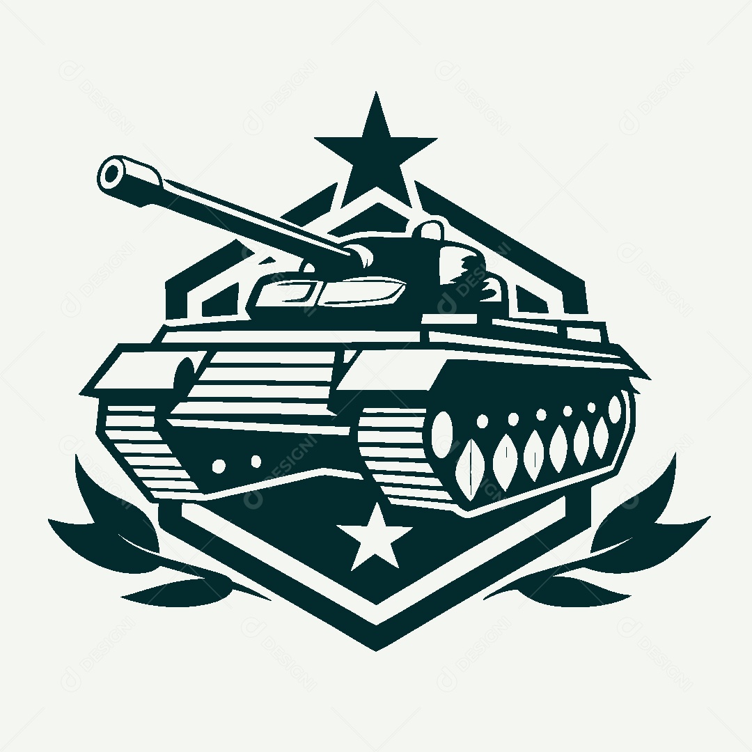 Modelo de Logo de Tanque Vetor EPS