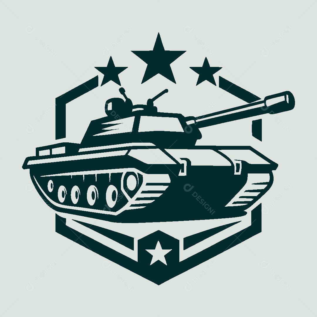 Modelo de Logo de Tanque Vetor EPS