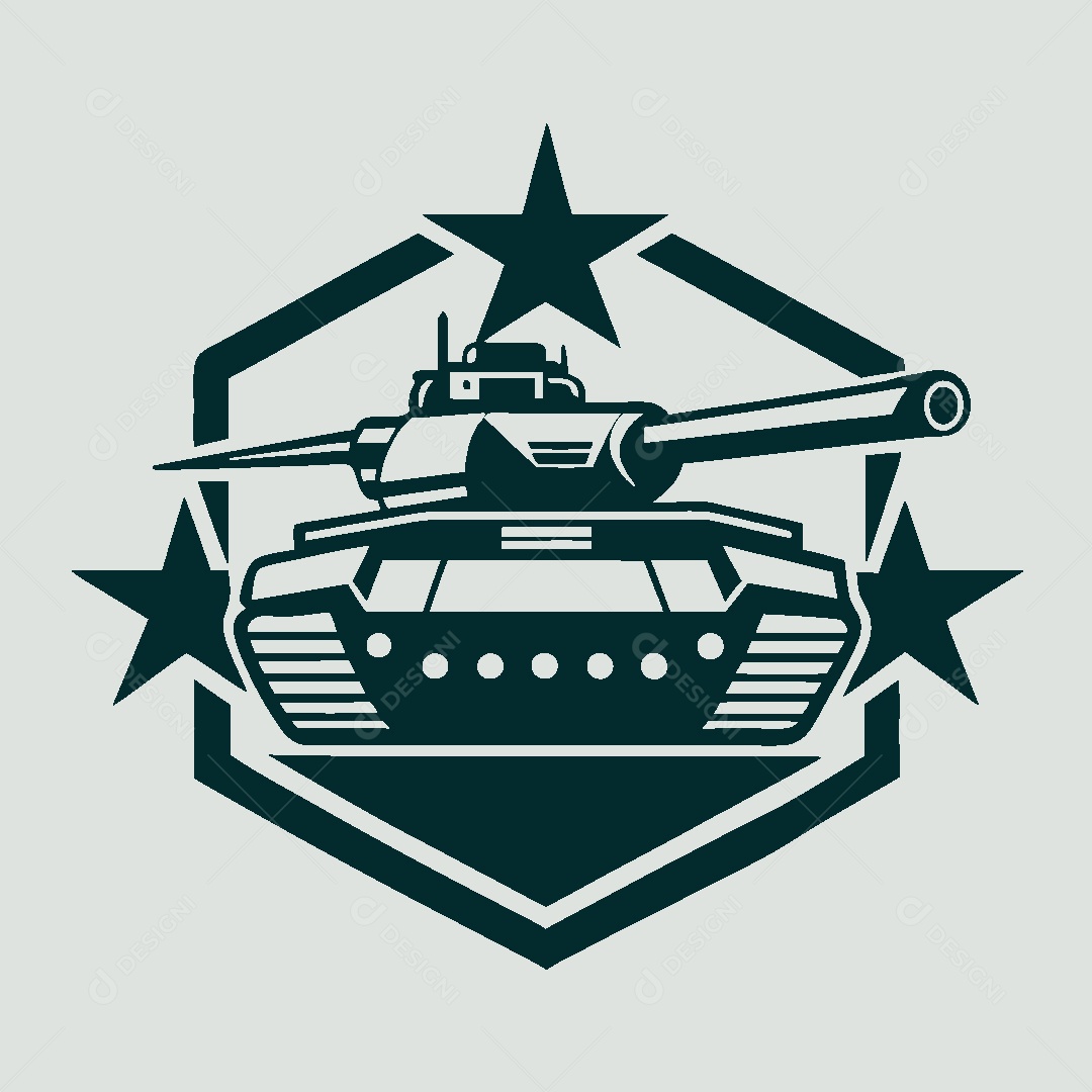 Modelo de Logo de Tanque Vetor EPS