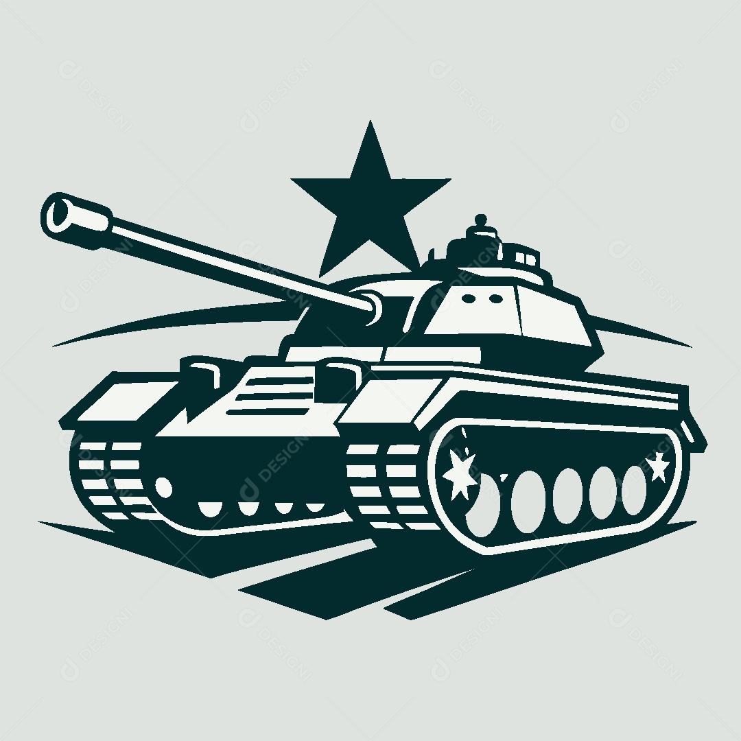 Modelo de Logo de Tanque Vetor EPS