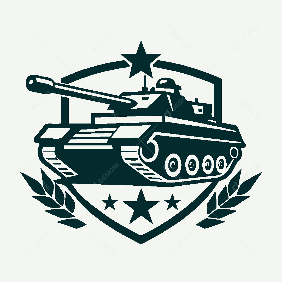 Modelo de Logo de Tanque Vetor EPS