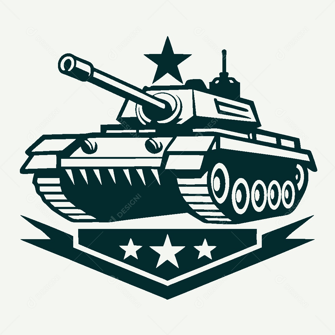 Modelo de Logo de Tanque Vetor EPS