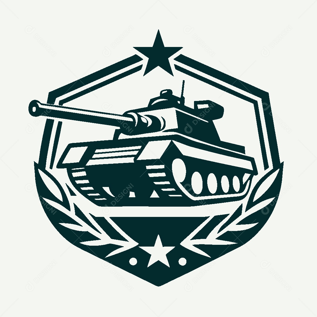 Modelo de Logo de Tanque Vetor EPS