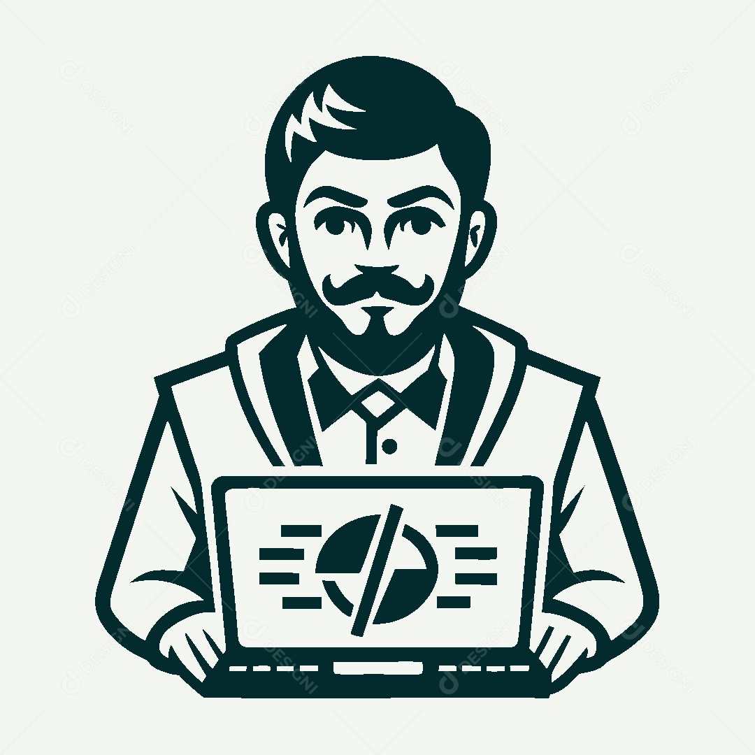 Modelo de Logo de Home Office Vetor EPS