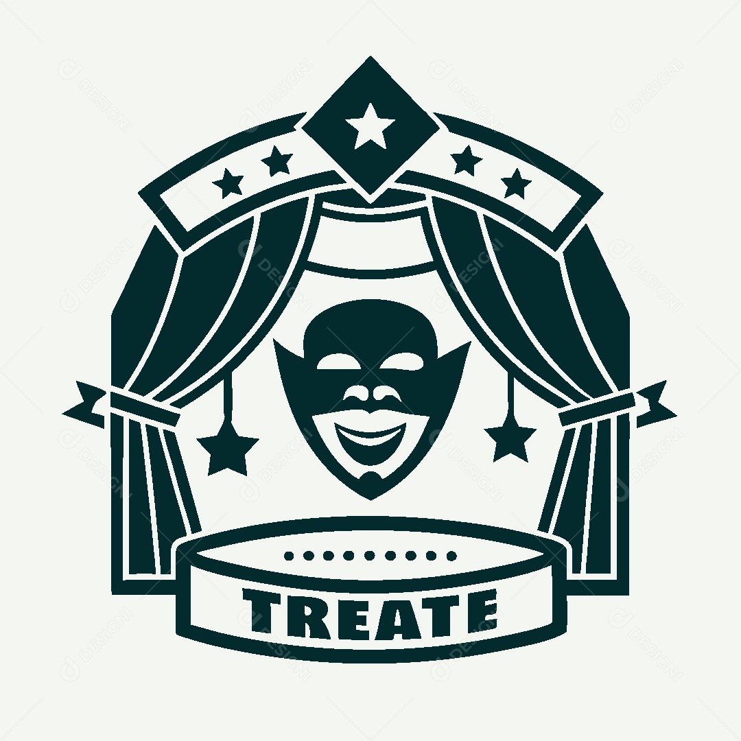 Modelo de Logo de Teatro Vetor EPS
