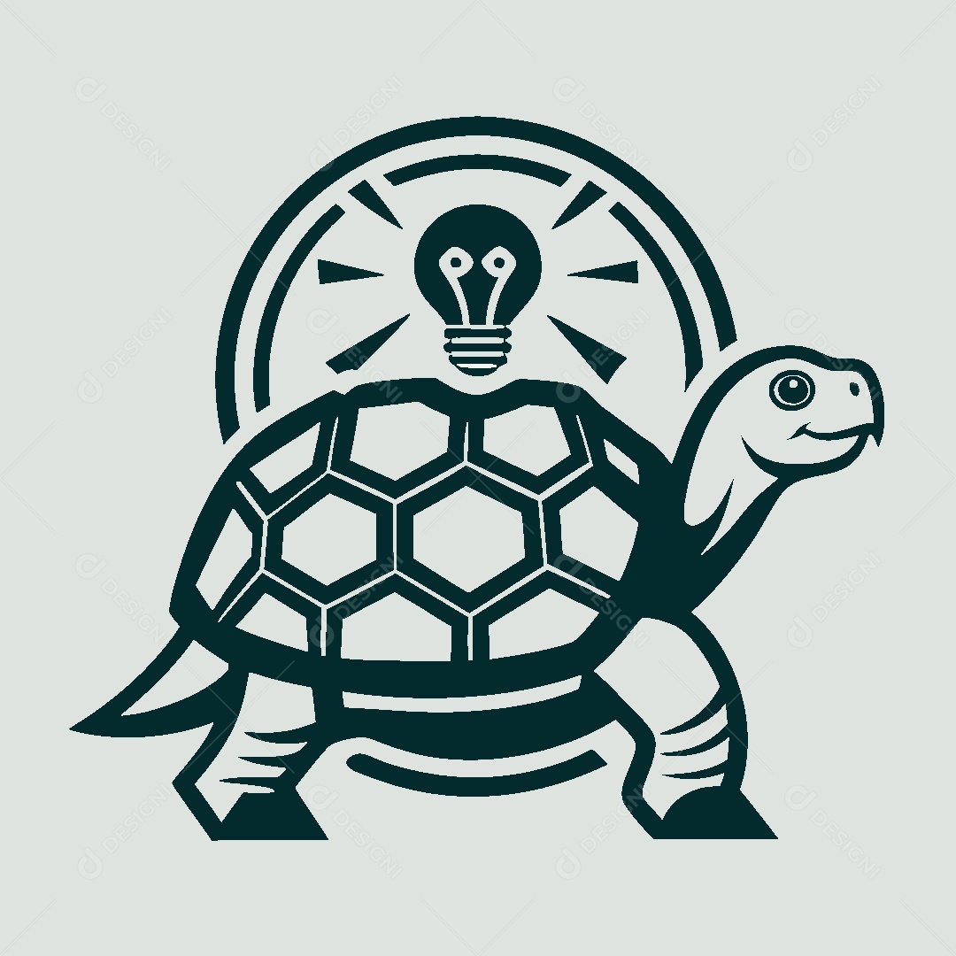 Modelo de Logo de Tartaruga Vetor EPS