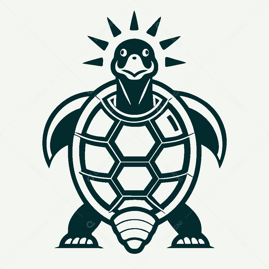 Modelo de Logo de Tartaruga Vetor EPS