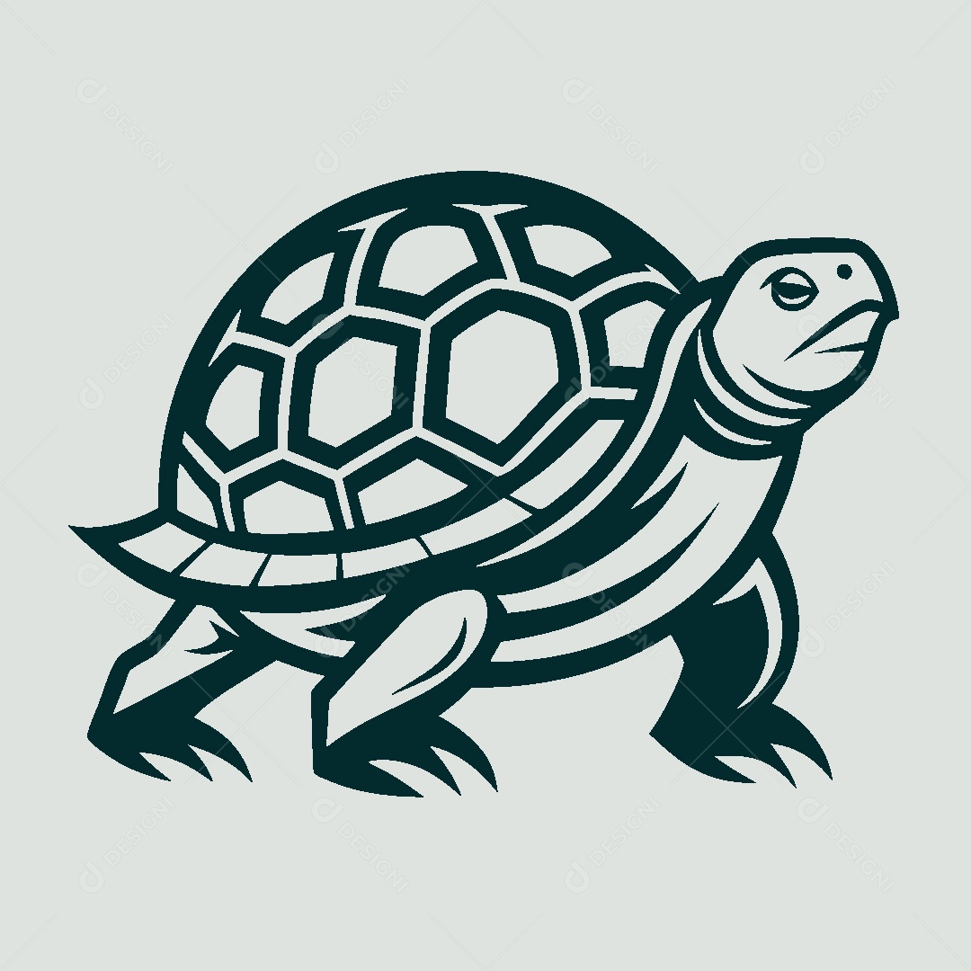 Modelo de Logo de Tartaruga Vetor EPS
