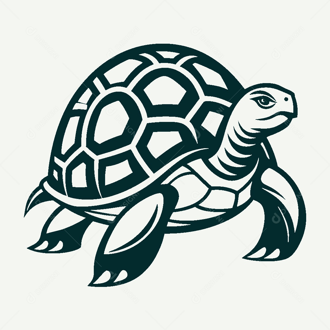 Modelo de Logo de Tartaruga Vetor EPS