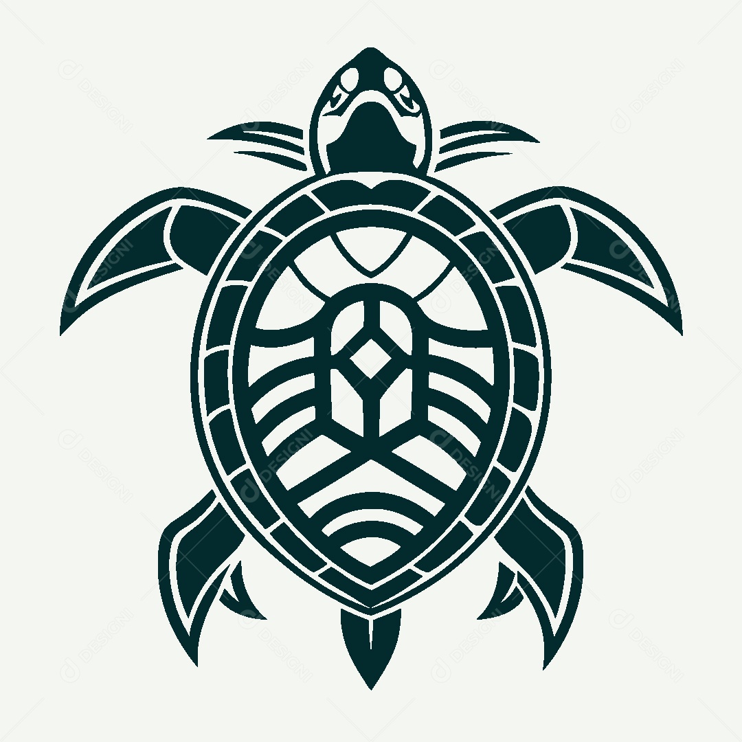 Modelo de Logo de Tartaruga Vetor EPS