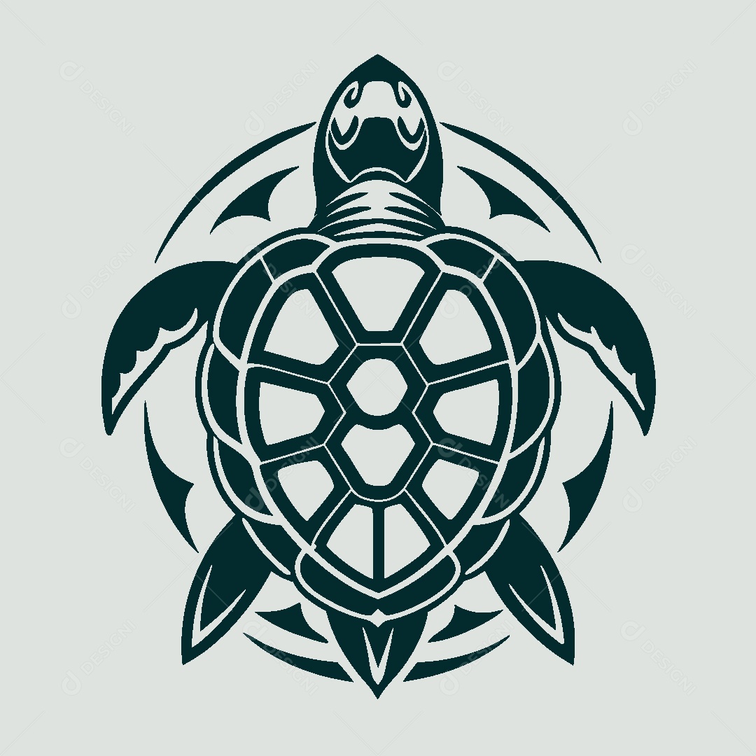 Modelo de Logo de Tartaruga Vetor EPS