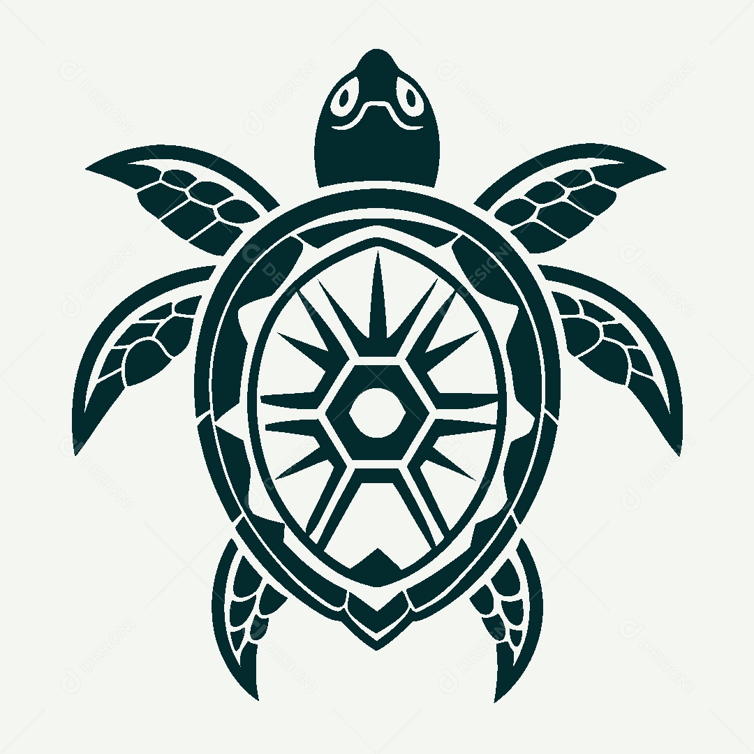Modelo de Logo de Tartaruga Vetor EPS
