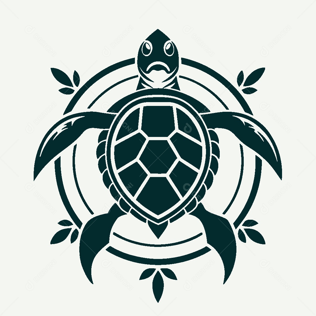 Modelo de Logo de Tartaruga Vetor EPS