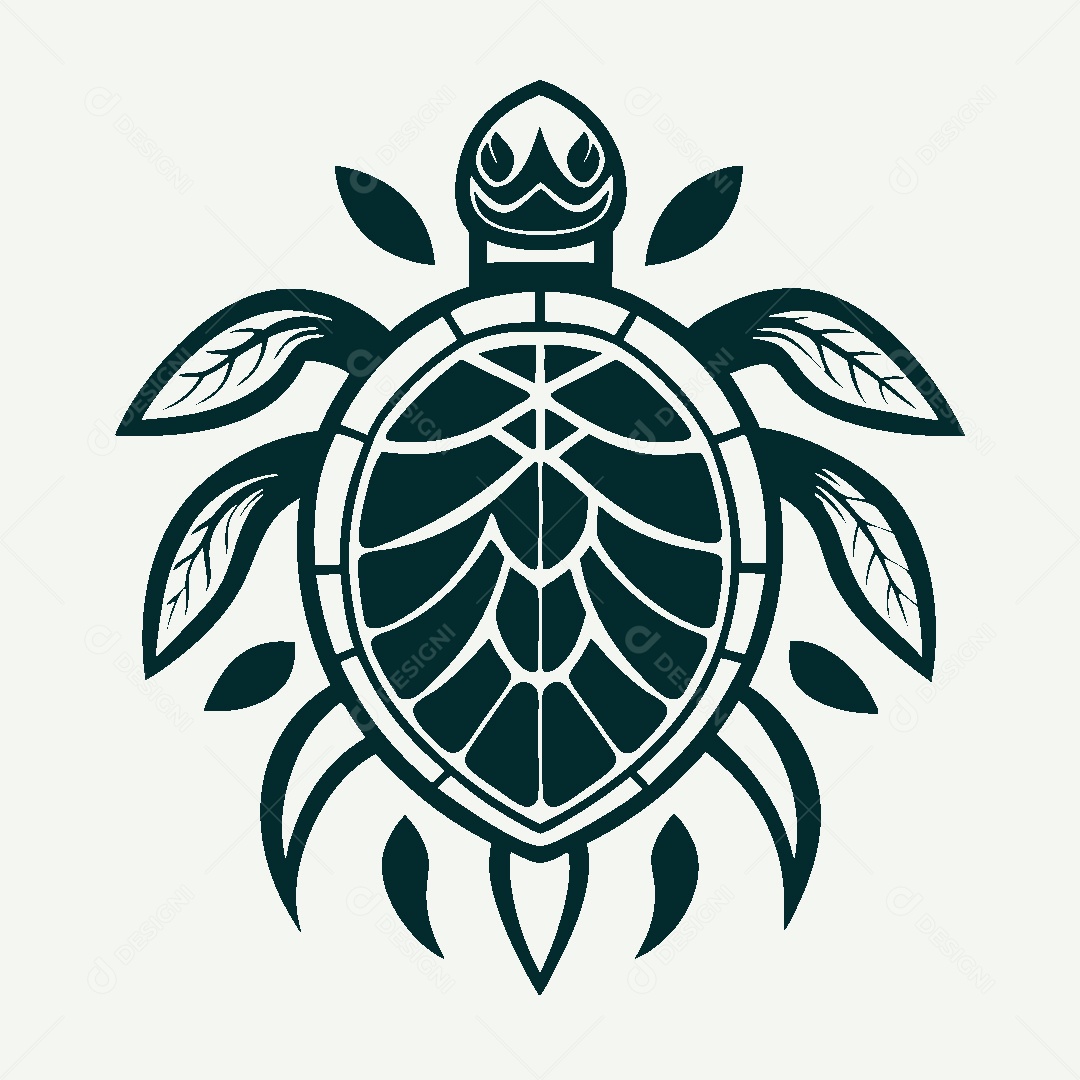 Modelo de Logo de Tartaruga Vetor EPS