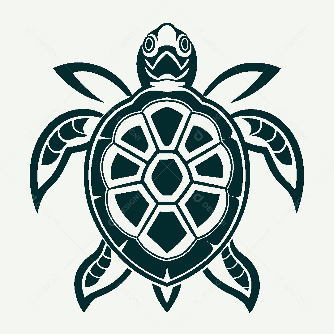 Modelo de Logo de Tartaruga Vetor EPS