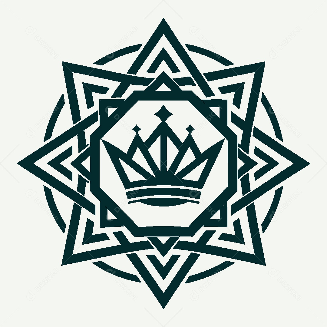 Modelo de Logo de Coroa Vetor EPS