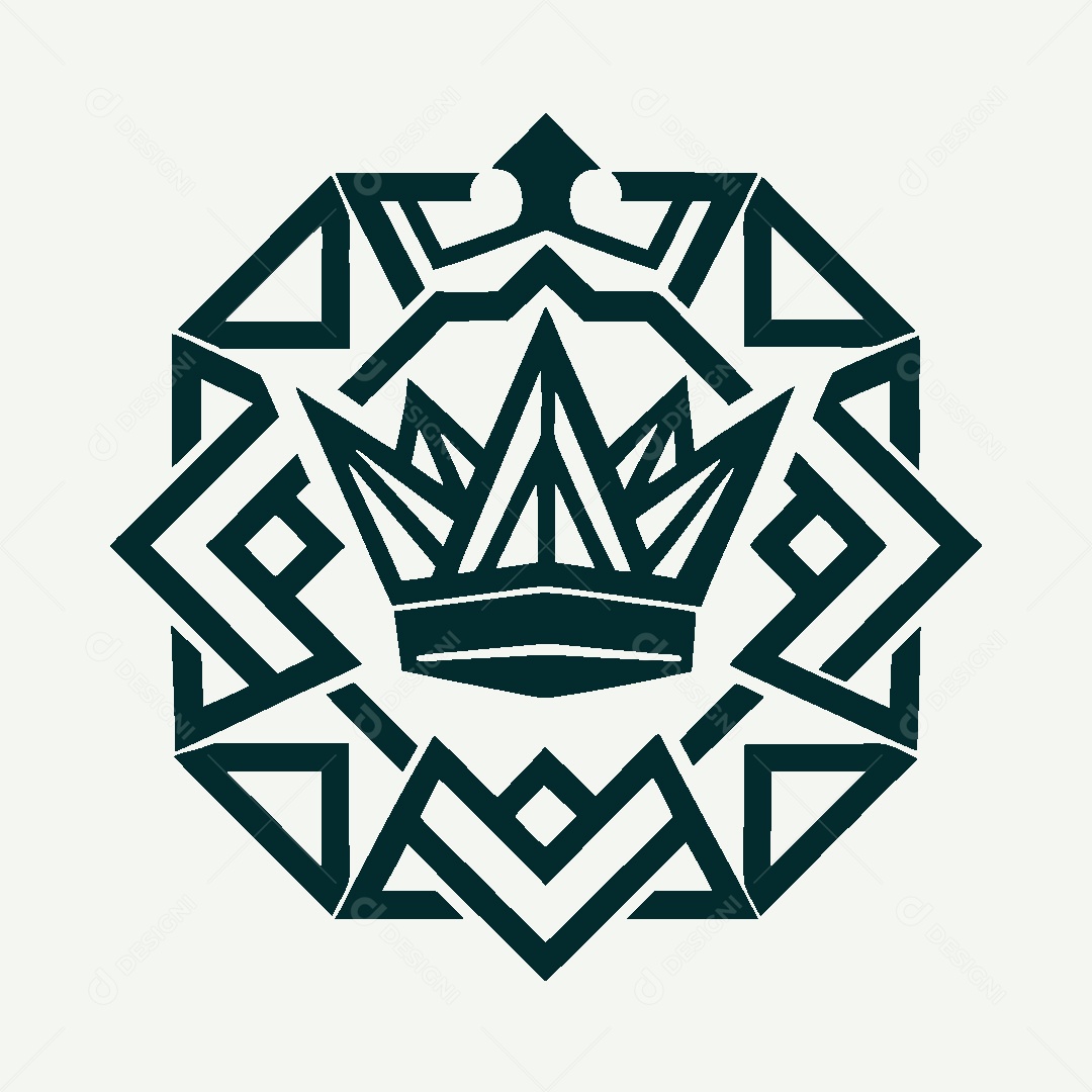 Modelo de Logo de Coroa Vetor EPS