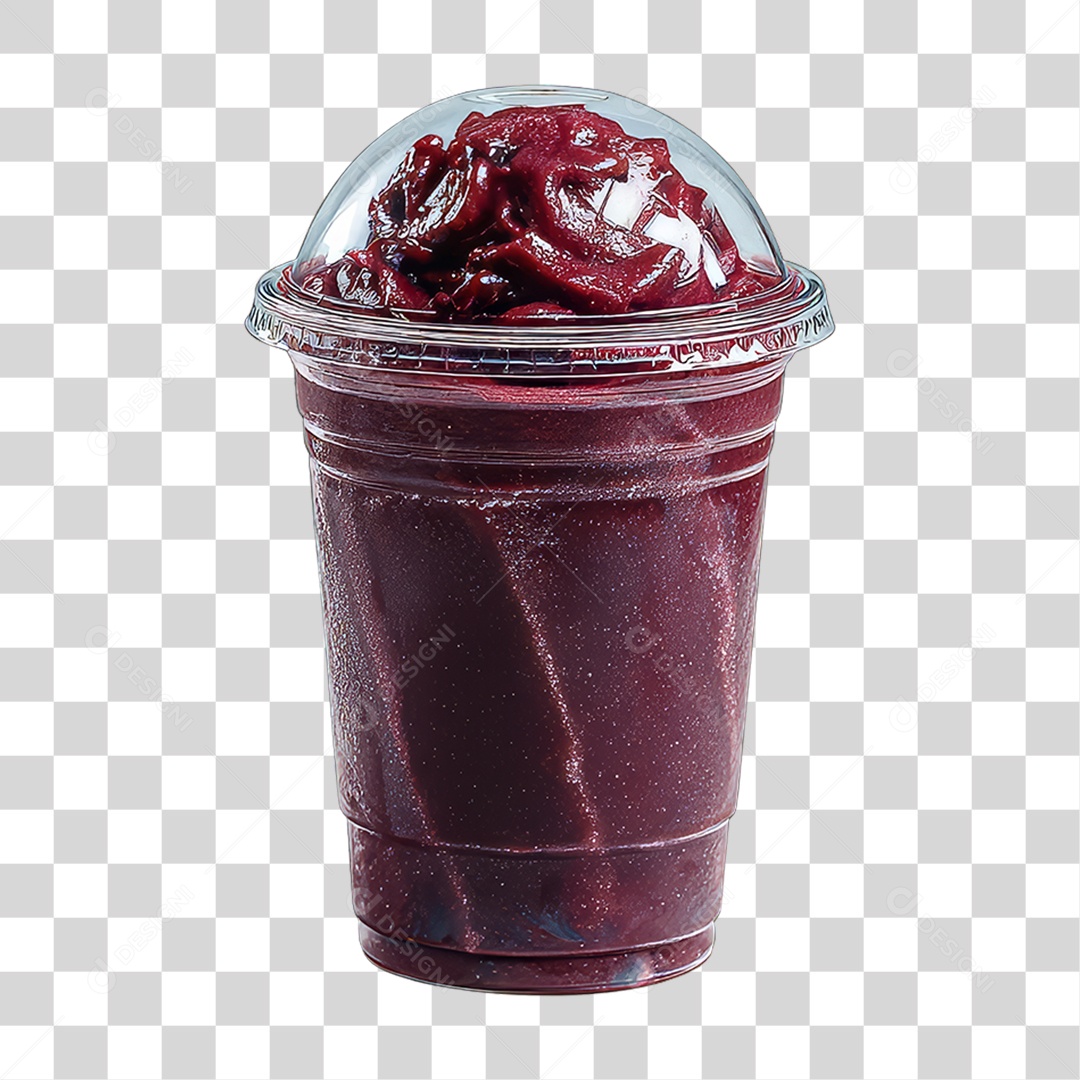 Copo de Açaí PNG Transparente