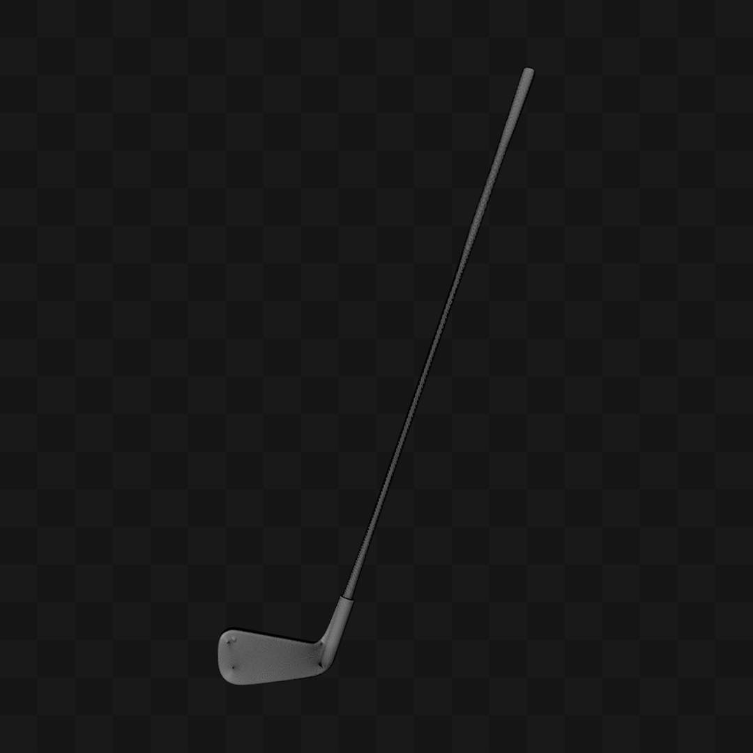 Taco de Golfe - Modelo 3D