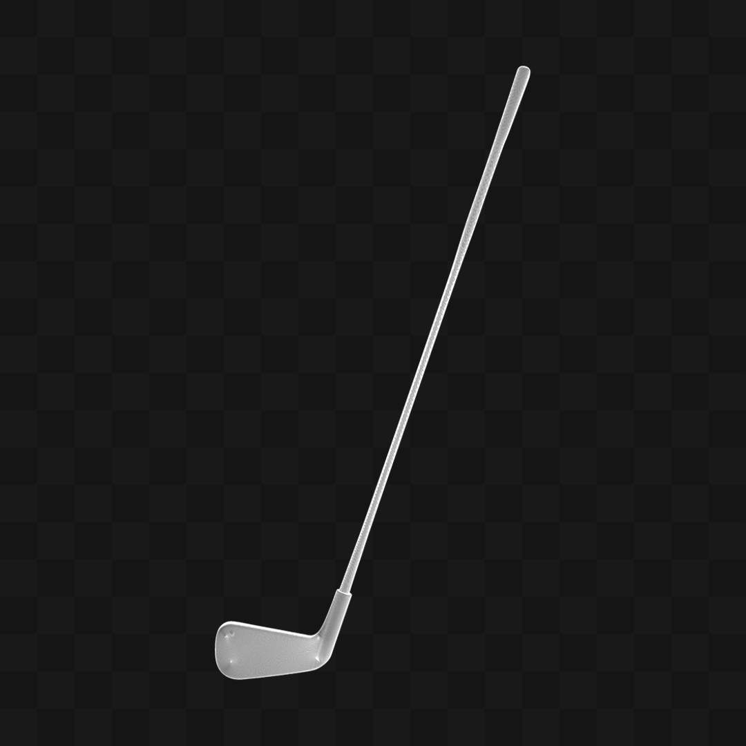 Taco de Golfe - Modelo 3D