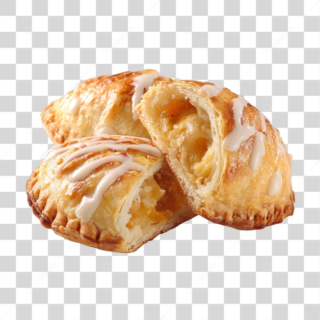Pasteis Lanches PNG Transparente