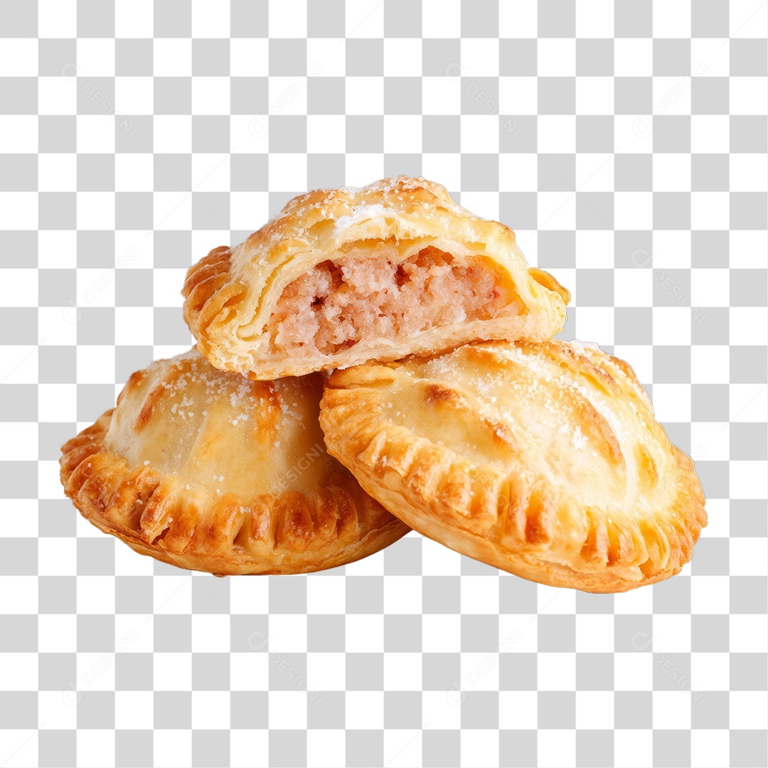 Pasteis Lanches PNG Transparente