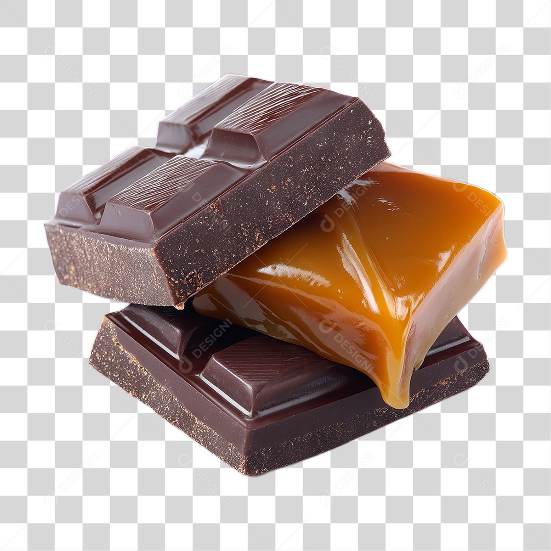 Doce de Chocolate PNG Transparente