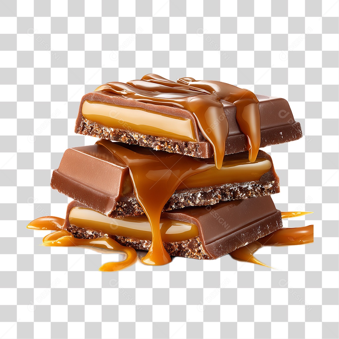 Doce de Chocolate PNG Transparente