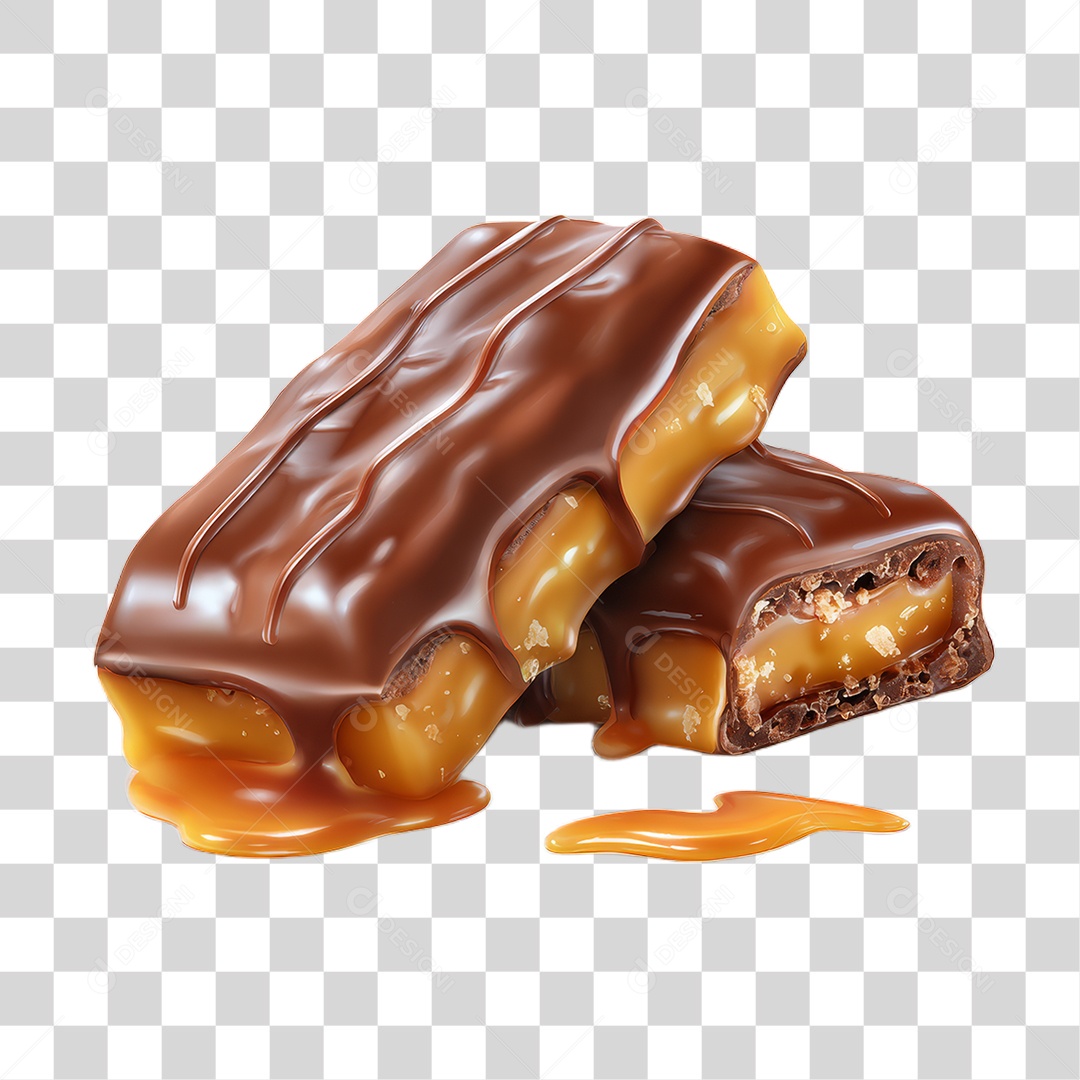 Doce de Chocolate PNG Transparente