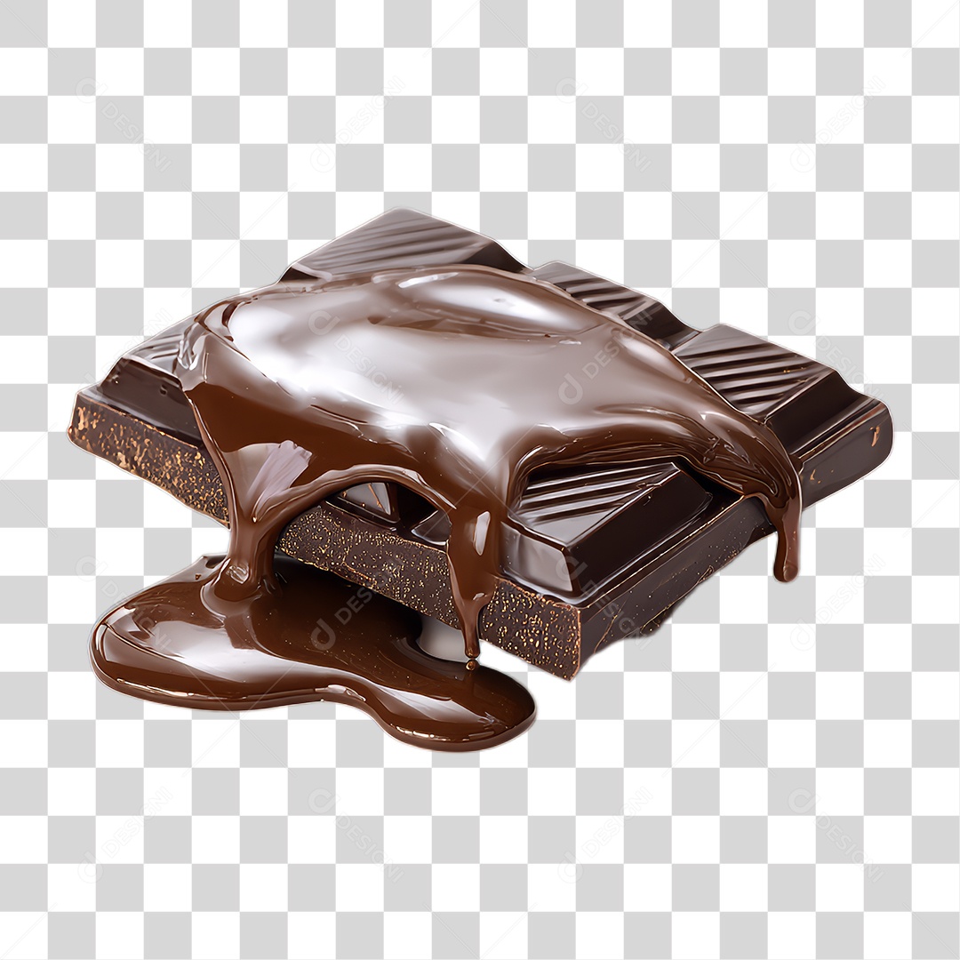 Doce de Chocolate PNG Transparente