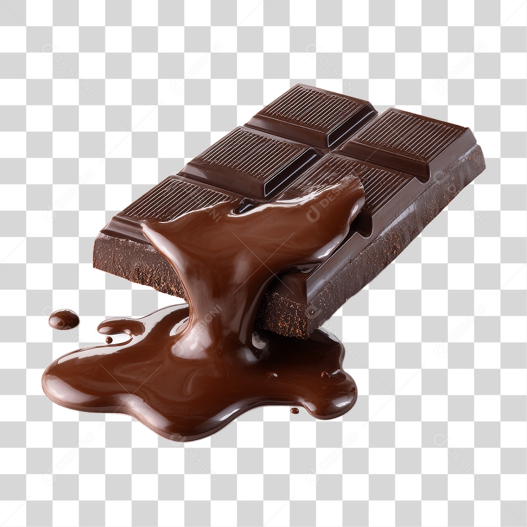 Doce de Chocolate PNG Transparente