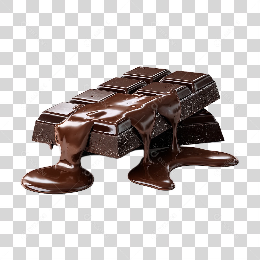 Doce de Chocolate PNG Transparente