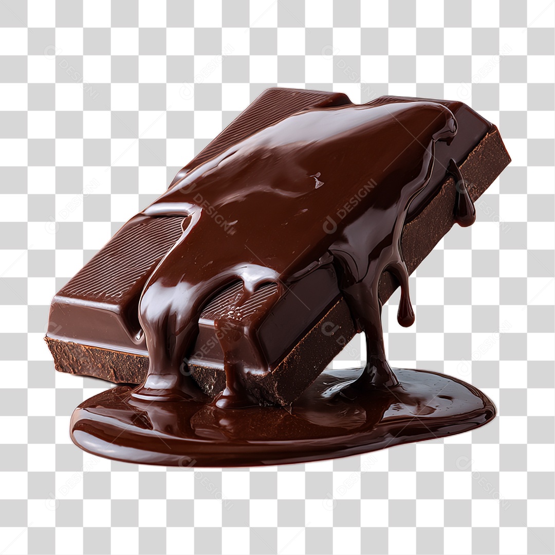 Doce de Chocolate PNG Transparente