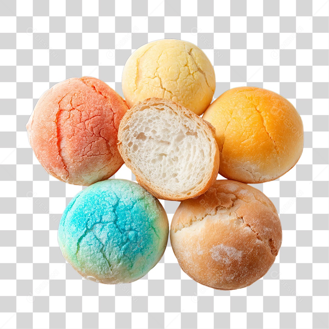 Pães Recheados PNG Transparente