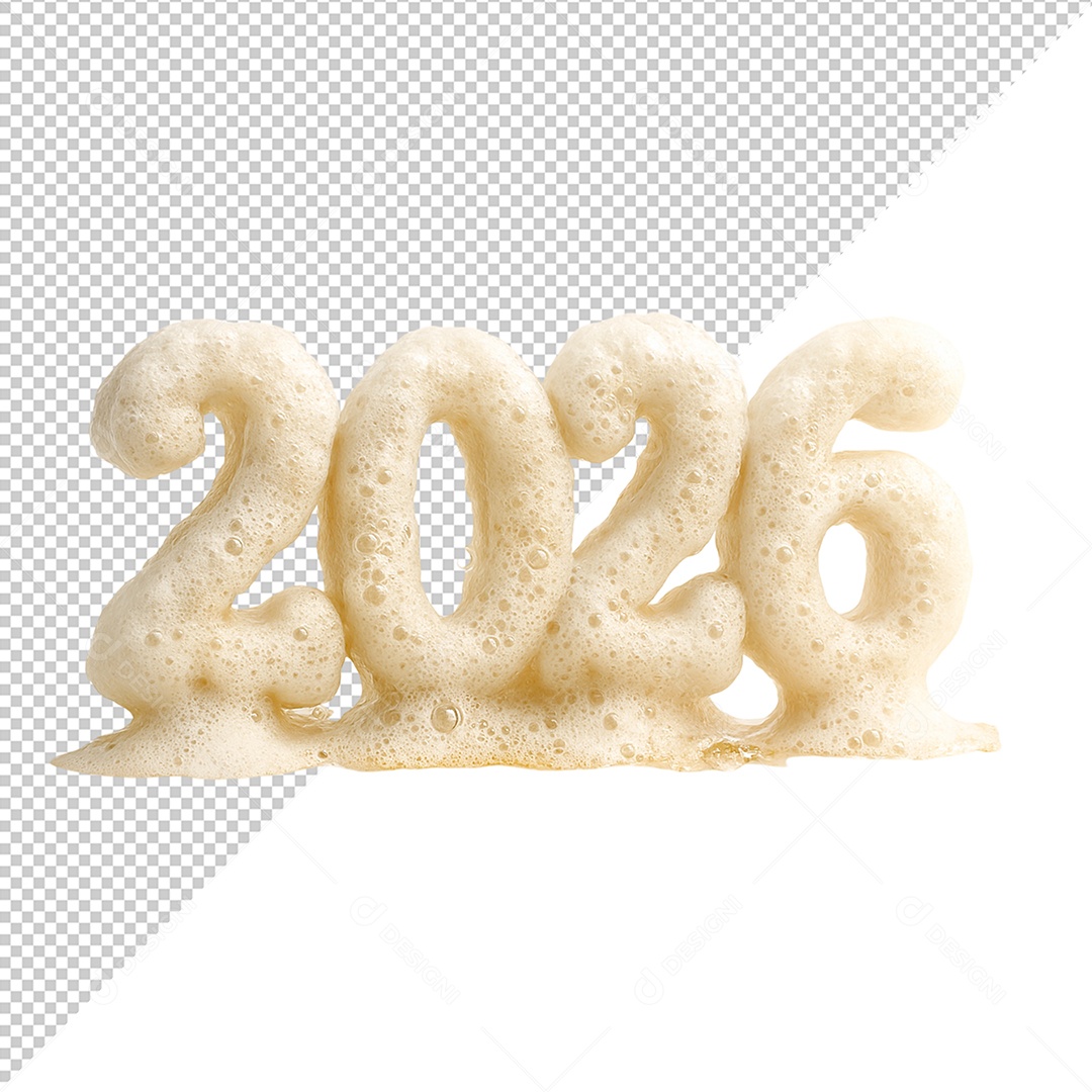 Feliz Ano Novo 2026 PSD