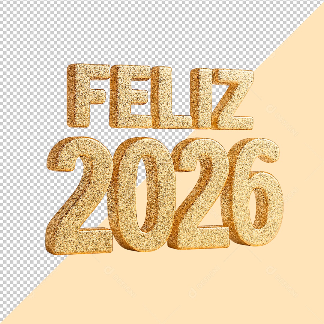 Feliz Ano Novo 2026 PSD